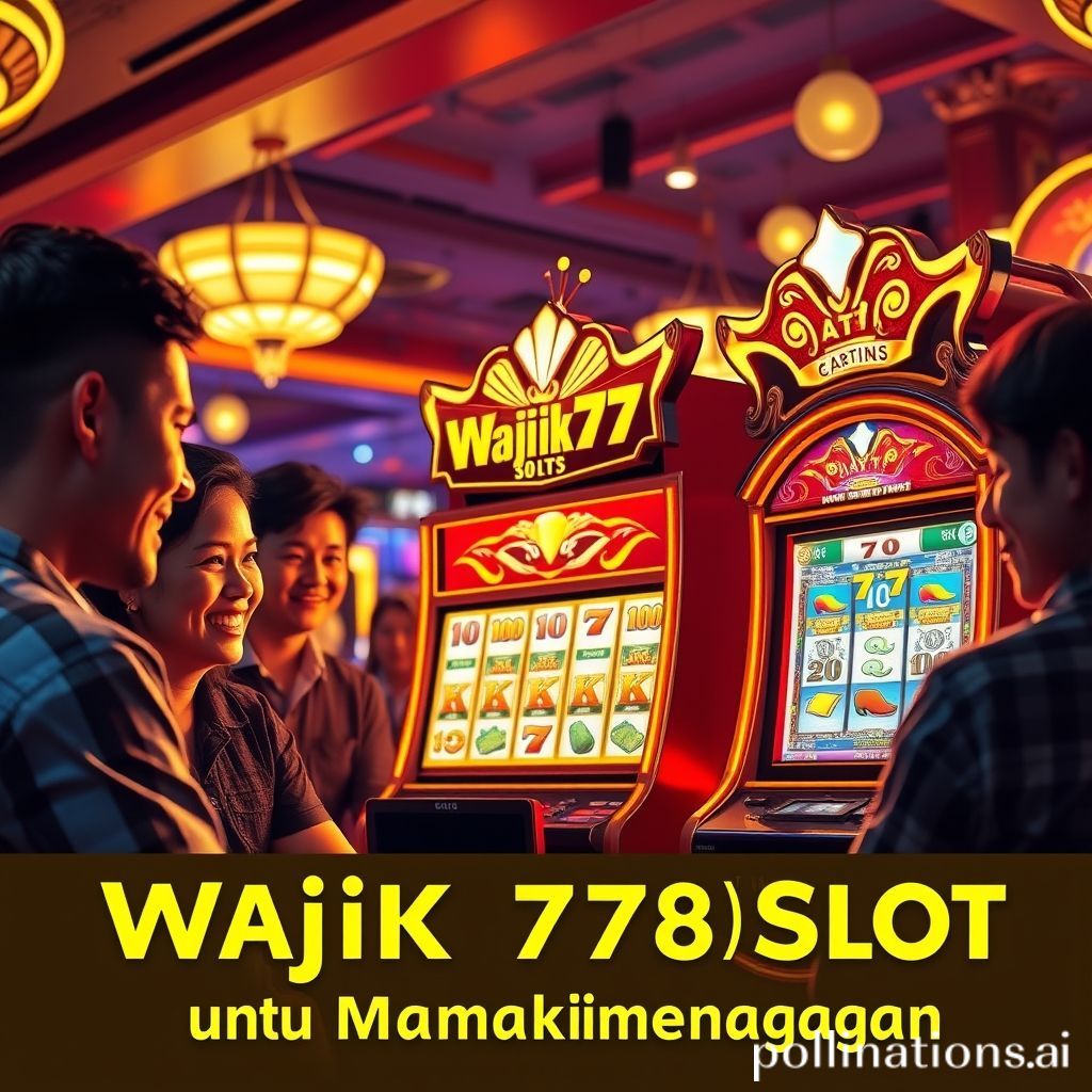 Strategi Wajik777 Slot untuk Memaksimalkan Kemenangan.